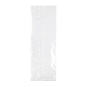 Bild von Flachbeutel OPP transparent mit Siegelnaht  80 x 200 mm 30my, 1000 Stk.