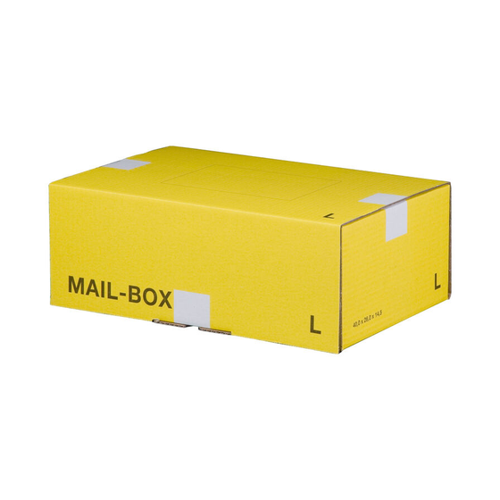 Bild von Versandkarton 395x248x141mm MAILBOX L mit Steckverschluss