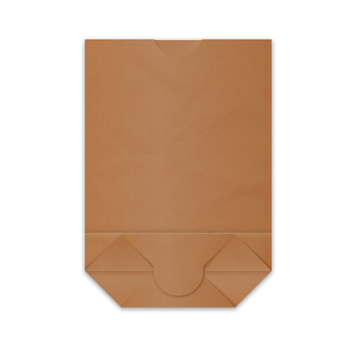Bild von Kreuzbodenbeutel Kraftpapier FSC Mix 22,5 x 37,5 cm