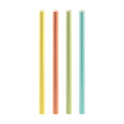 Bild von Trinkhalme aus Papier für Bubble Tea, pastellbunt O12mm 21cm, 50 Stk.