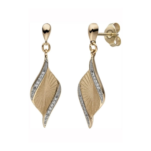 Bild von Elegante Ohrhänger aus 14 Karat Gold