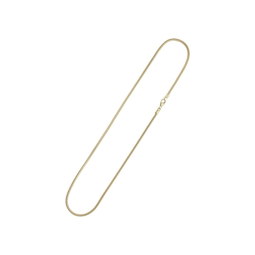 Bild von JOBO Kette ohne Anhänger, Schlangenkette 585 Gold 45 cm 2,4 mm