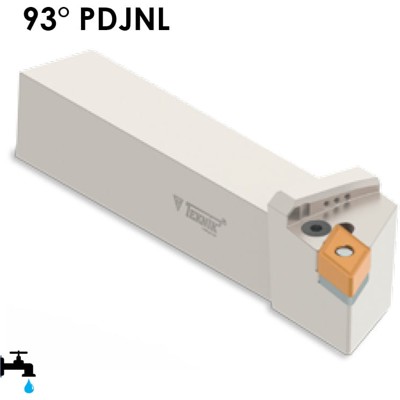 Bild von Teknik Makina - Klemmhalter 93° mit Innenkühlung für Wendeplatten DNMG 1506 AP122TM