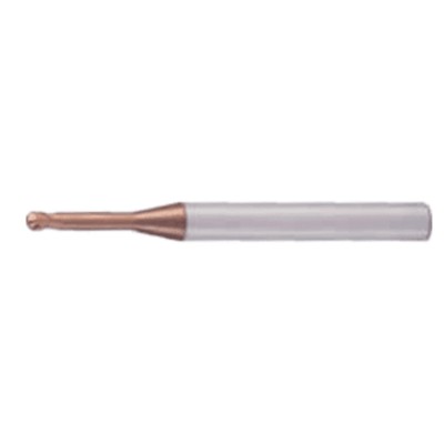 Bild von COGO Tools - VHM Kugelfräser Helix 30° TISIN Beschichtung R0,35X0,7mm 2KRB007040S04
