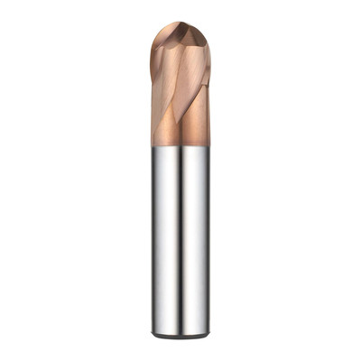 Bild von COGO Tools - VHM Kugelfräser kurz Helix 30° TISIN Beschichtung R0,45X 0,9mm 2KSB009009S04