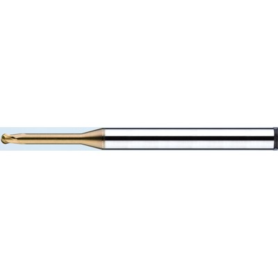 Bild von COGO Tools - VHM Kugelfräser High Speed Helix 30° TISIN 0,45RX0,9mm 2SRB009040S04