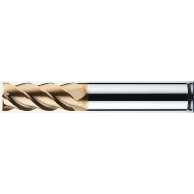 Bild von VHM Schaftfräser High Speed Helix 45° TISIN 8mm 4SEM080200S08
