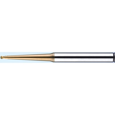 Bild von COGO Tools - VHM Vollradiusfräser High Speed Helix 30° TISIN 0,25RX0,5mm 2TBE005003060