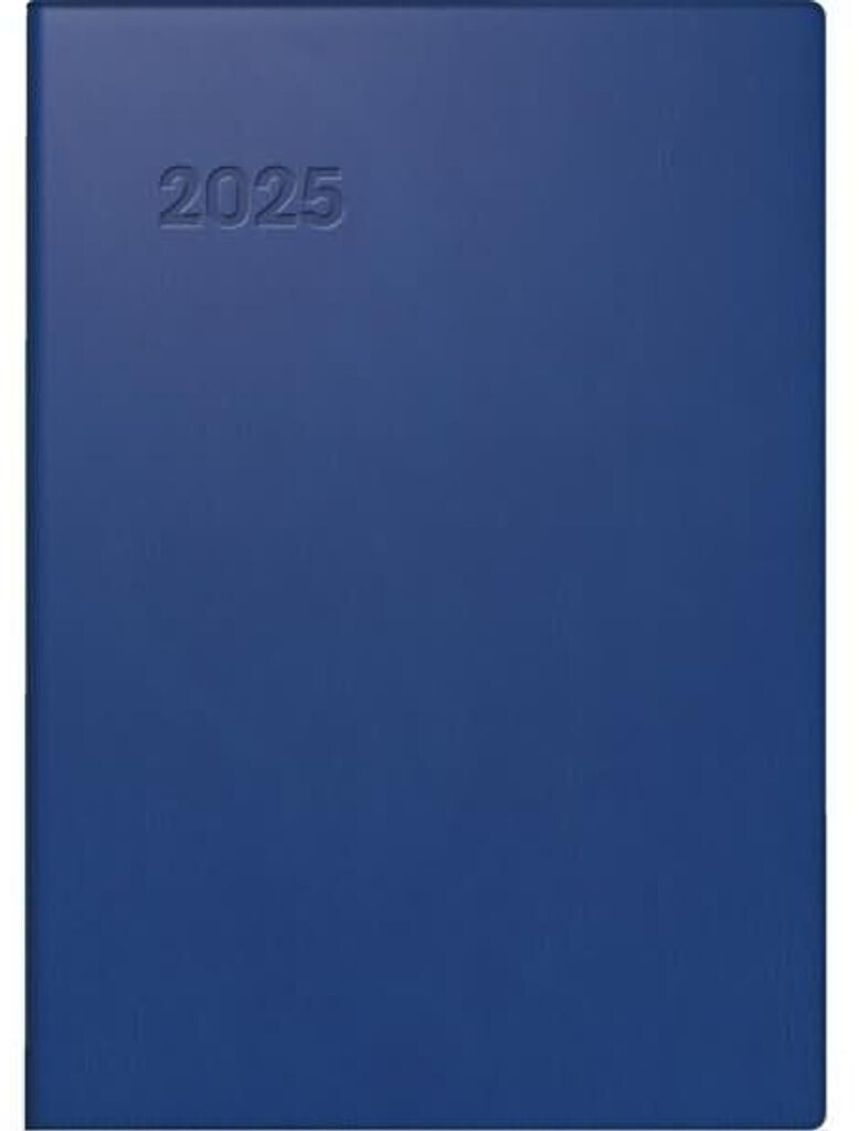 Bild von BRUNNEN Taschenkalender Taschenkalender 713 7x10cm 1 Woche/2 Seiten Kunststoff dunkelblau 2025