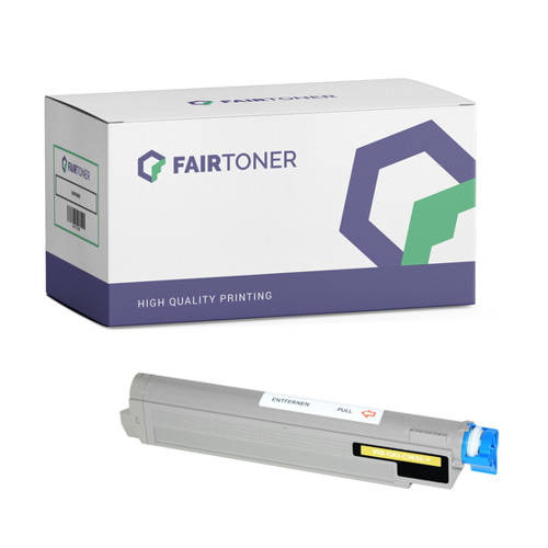 Bild von Kompatibler OKI 43837129 Toner Gelb - FairToner im Test
