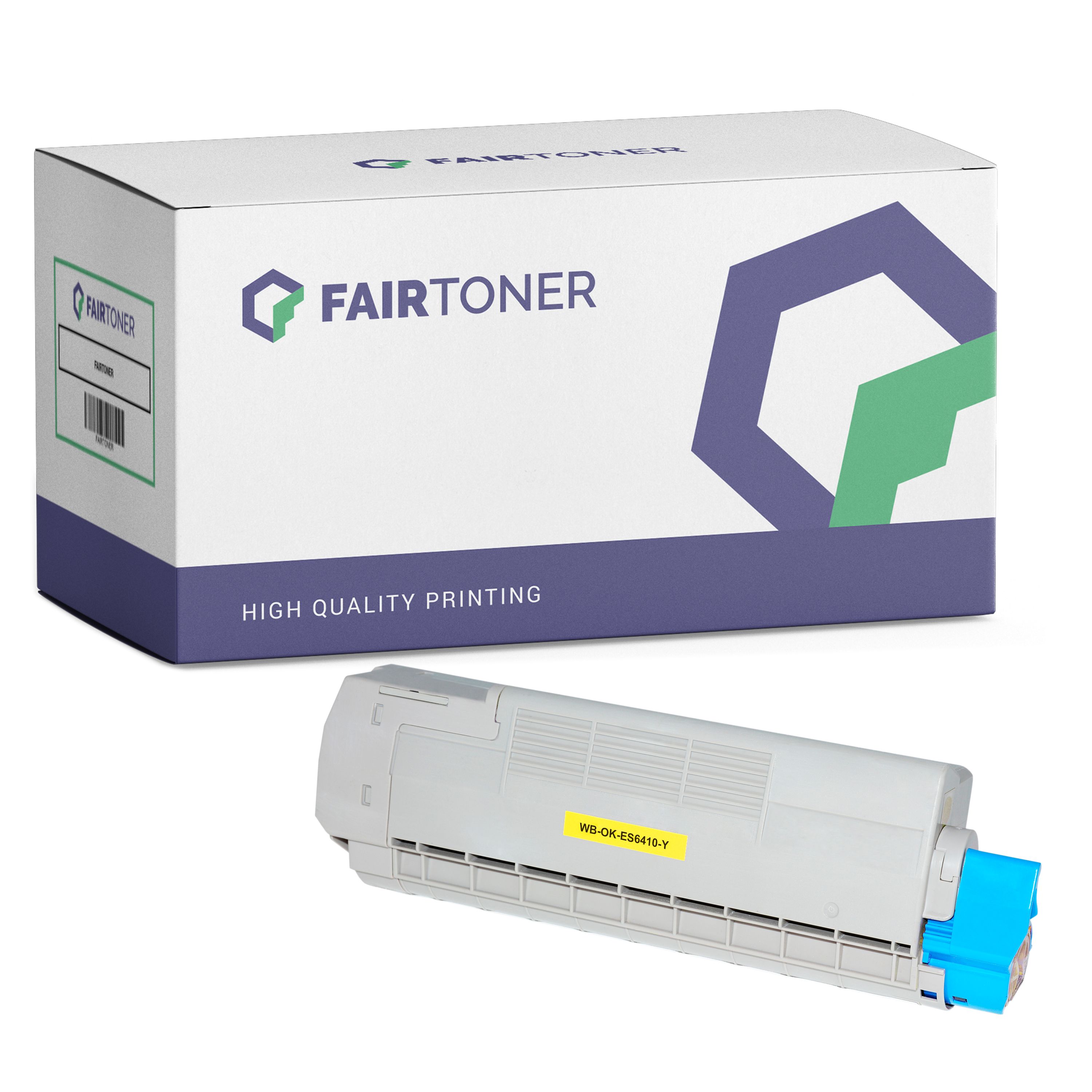 Bild von Kompatibel für OKI 44315317 Toner Gelb