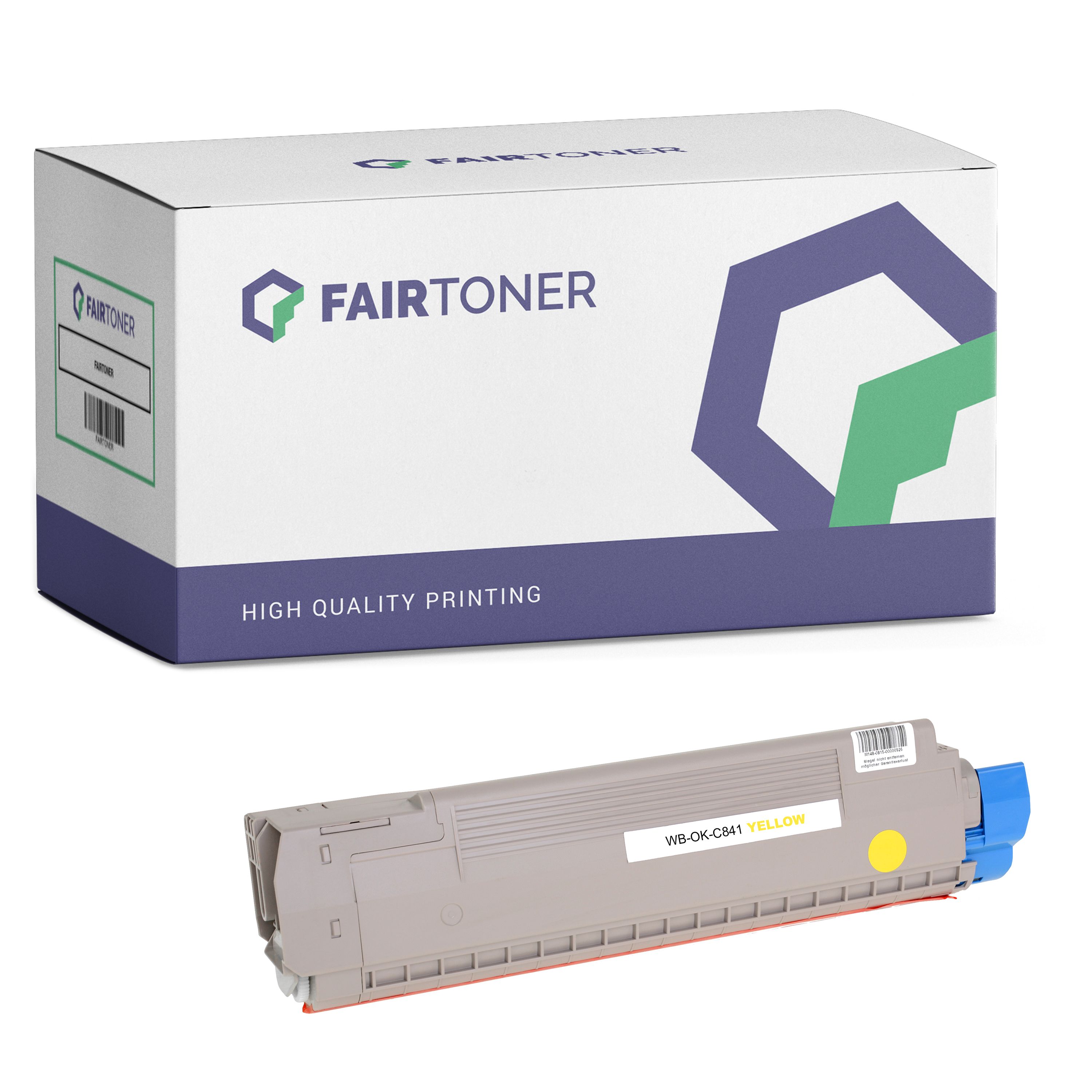 Bild von Kompatibel für OKI 44844505 Toner Gelb