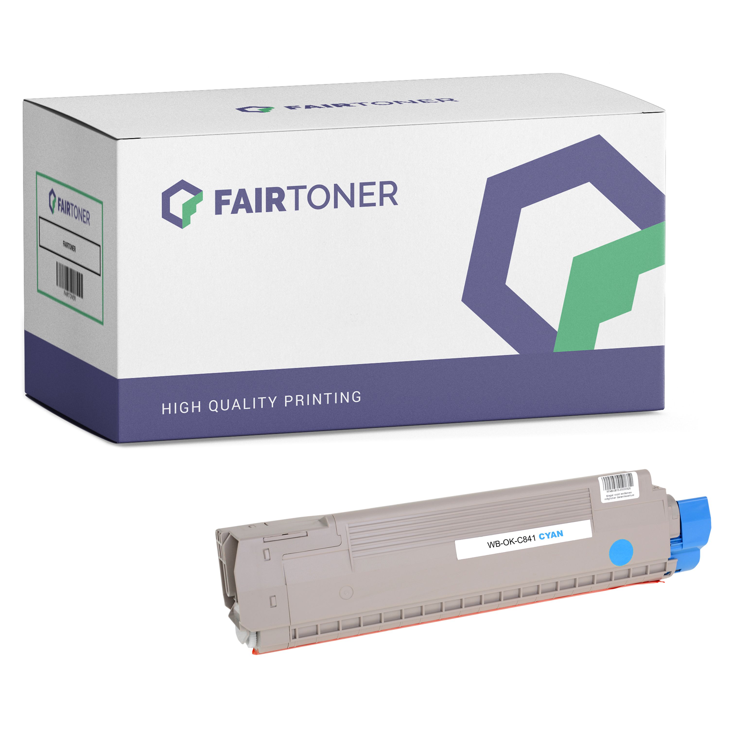 Bild von Kompatibel für OKI 44844507 Toner Cyan