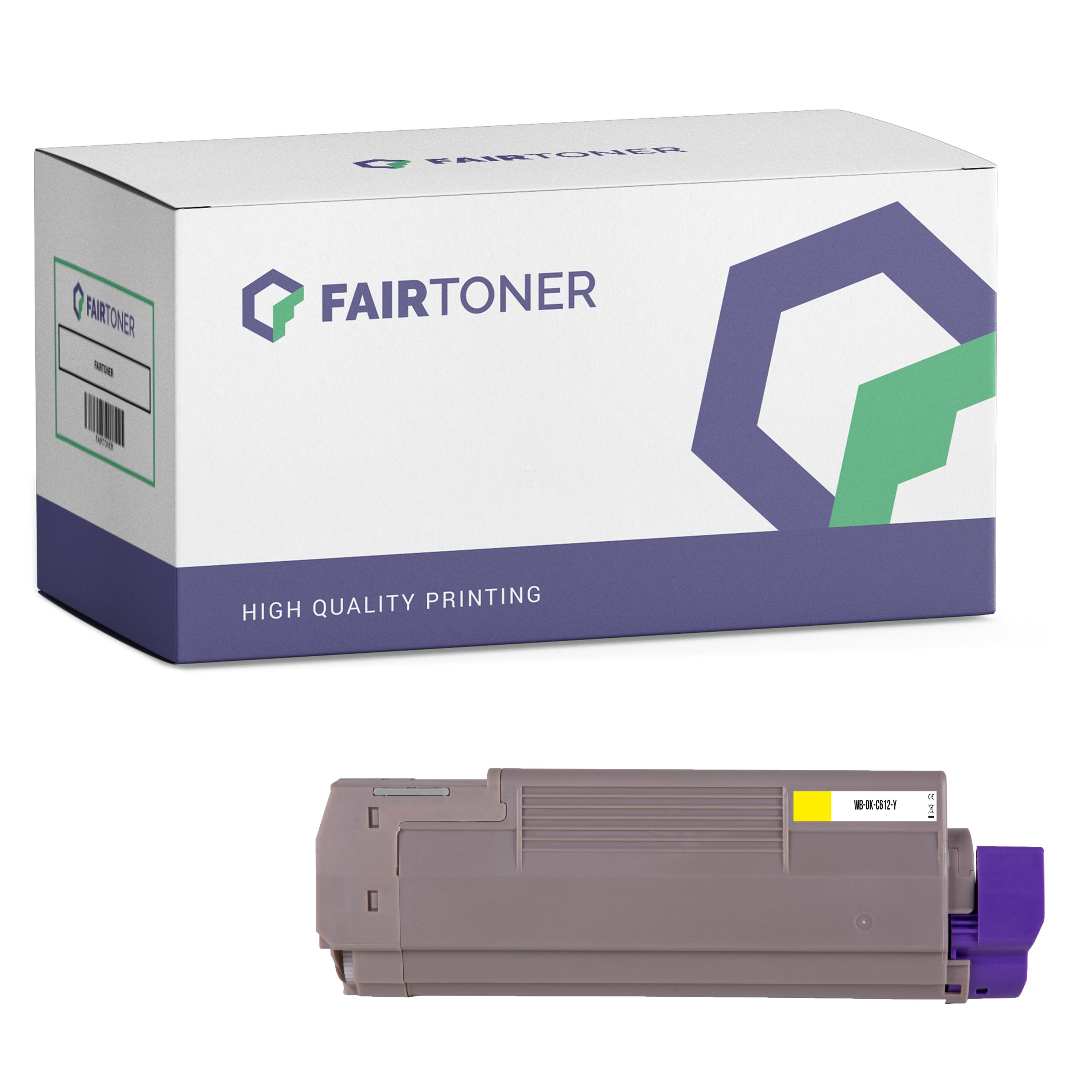 Bild von Kompatibel für OKI 46507505 Toner Gelb