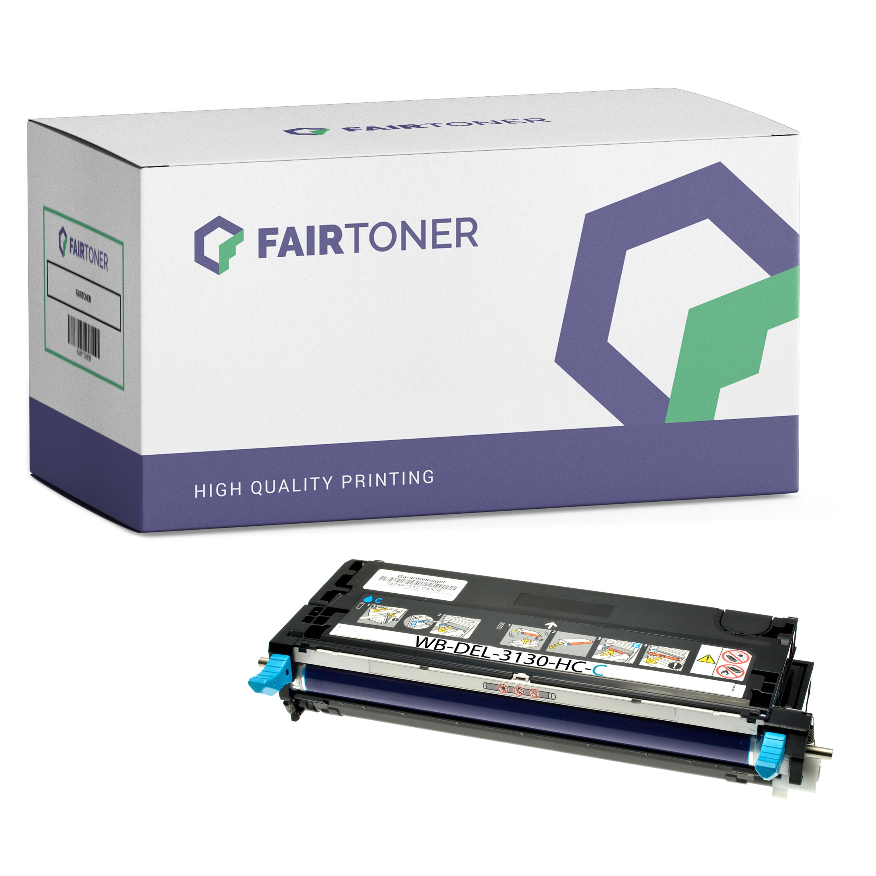 Bild von Kompatibel für Dell 593-10290 / H513C Toner Cyan