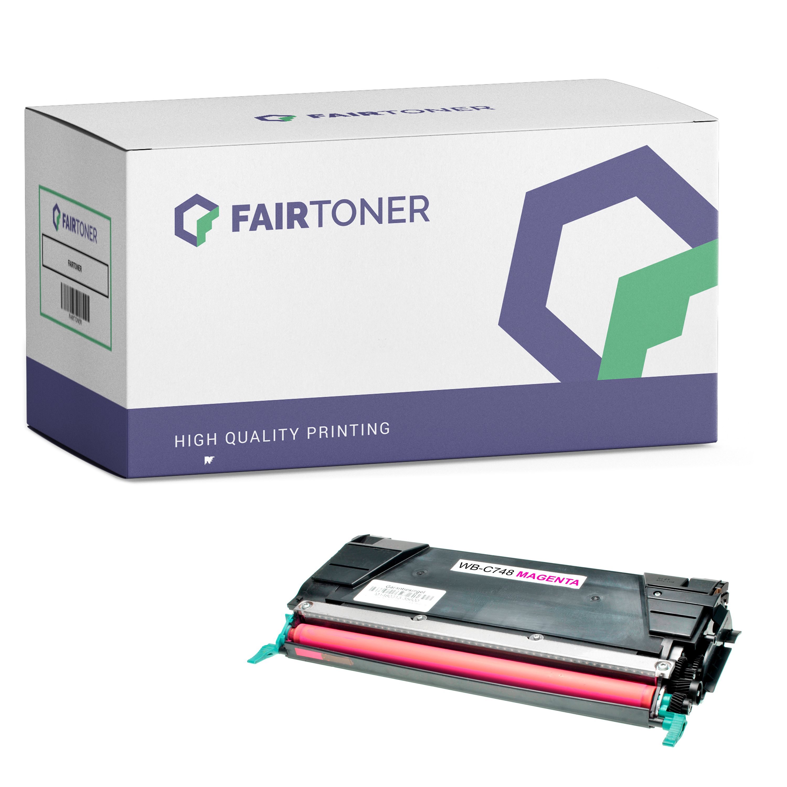 Bild von Kompatibel für Lexmark C746A2MG Toner Magenta