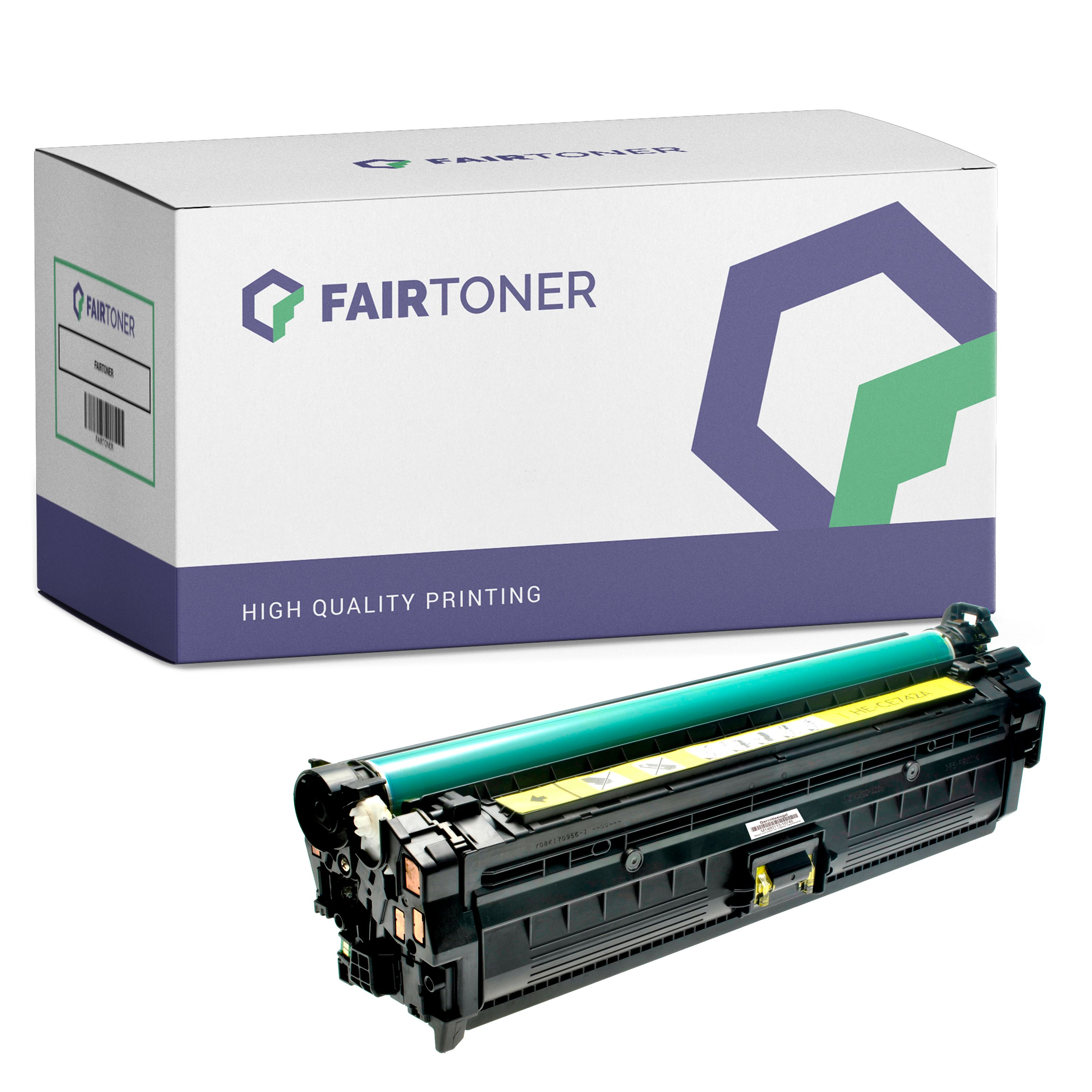 Bild von Kompatibel für HP CE742A / 307A Toner Gelb