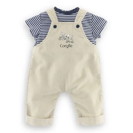 Bild von Corolle Loire-River-Overall und T-Shirt-Kombination für 36 cm Puppen