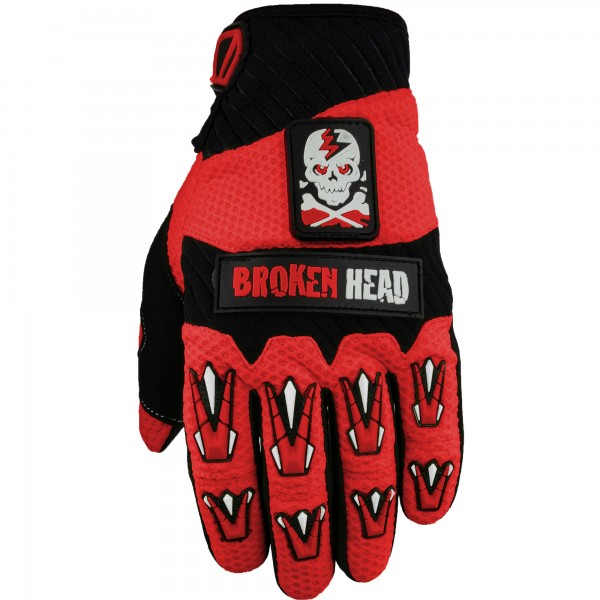 Bild von Broken Head MX-Handschuhe Faustschlag Rot
