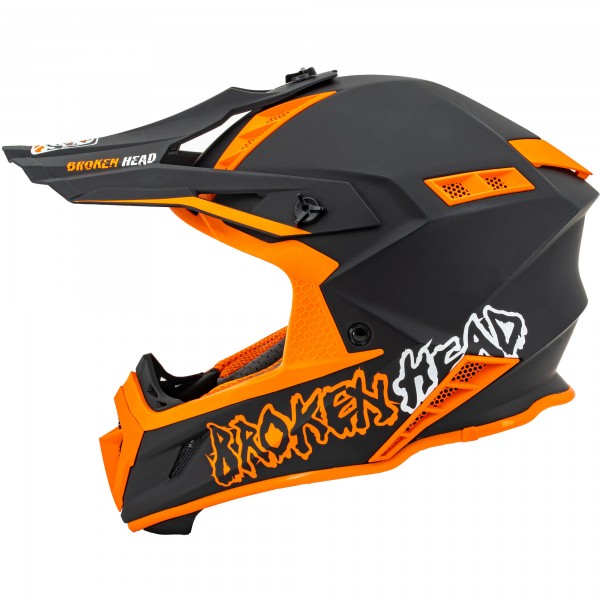 Bild von Broken Head Crosshelm THE HUNTER Light Orange