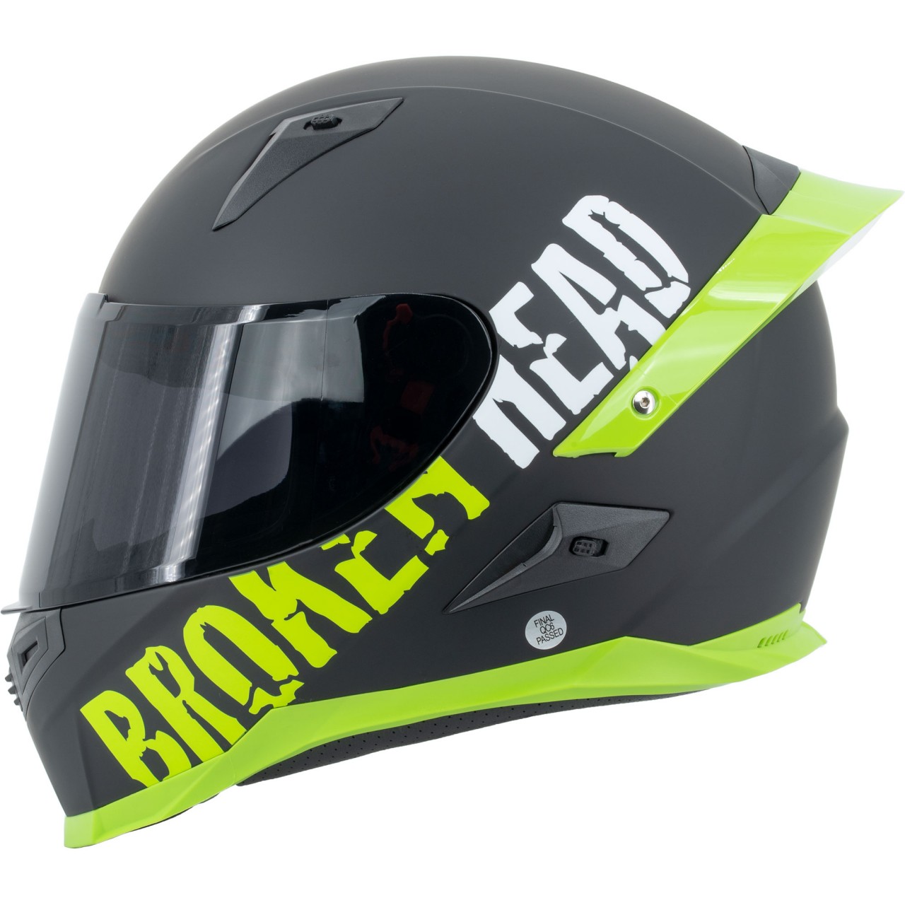 Bild von Broken Head Sport-Integralhelm BeProud Pro Grün Ltd. Edition + Schw...