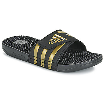 Bild von adidas Unisex Adissage Slides RUTSCHEN, Core Black/Gold Metallic/Core Black, 48.5 EU