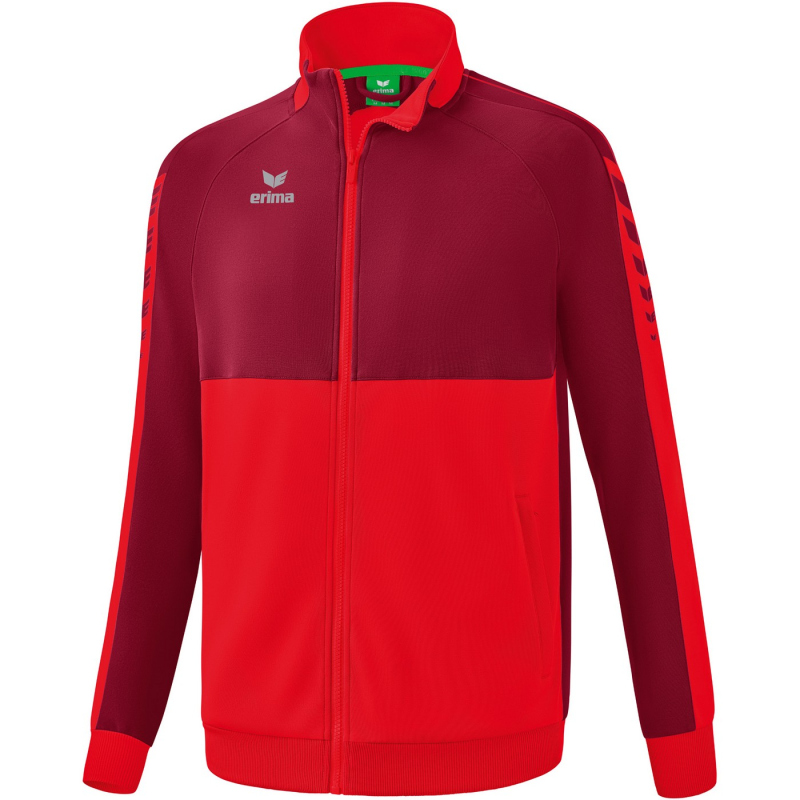 Bild von Erima Six Wings Worker Trainingsjacke 1032227 rot/bordeaux 128