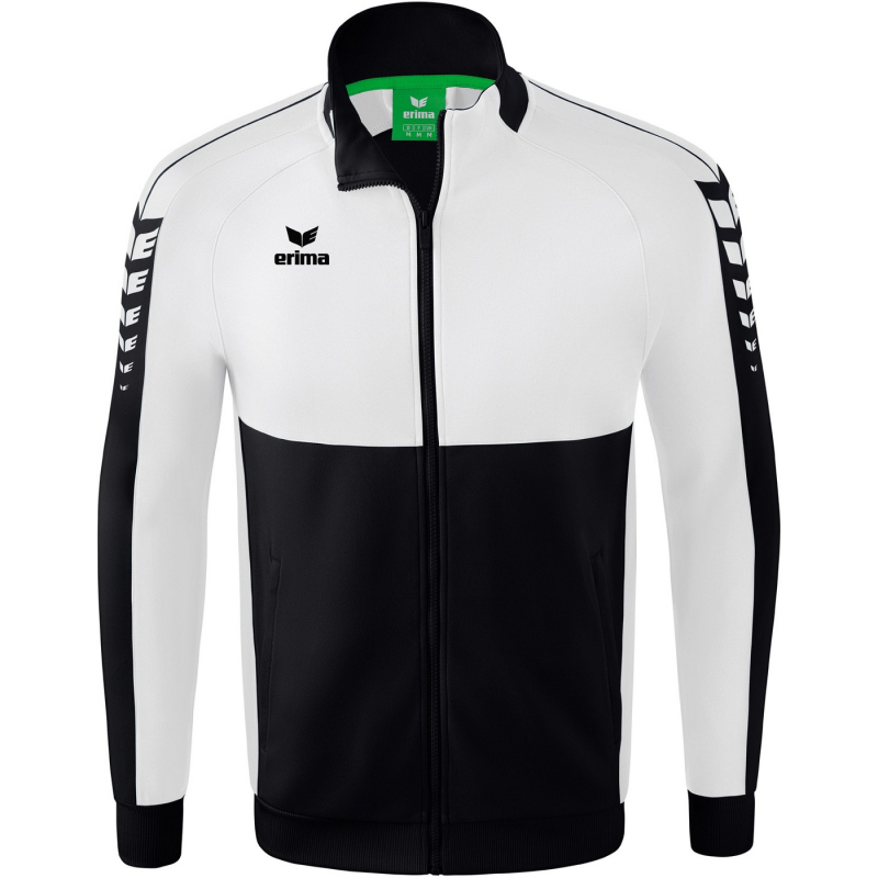 Bild von Erima Six Wings Worker Trainingsjacke 1032227 schwarz/wei? 128