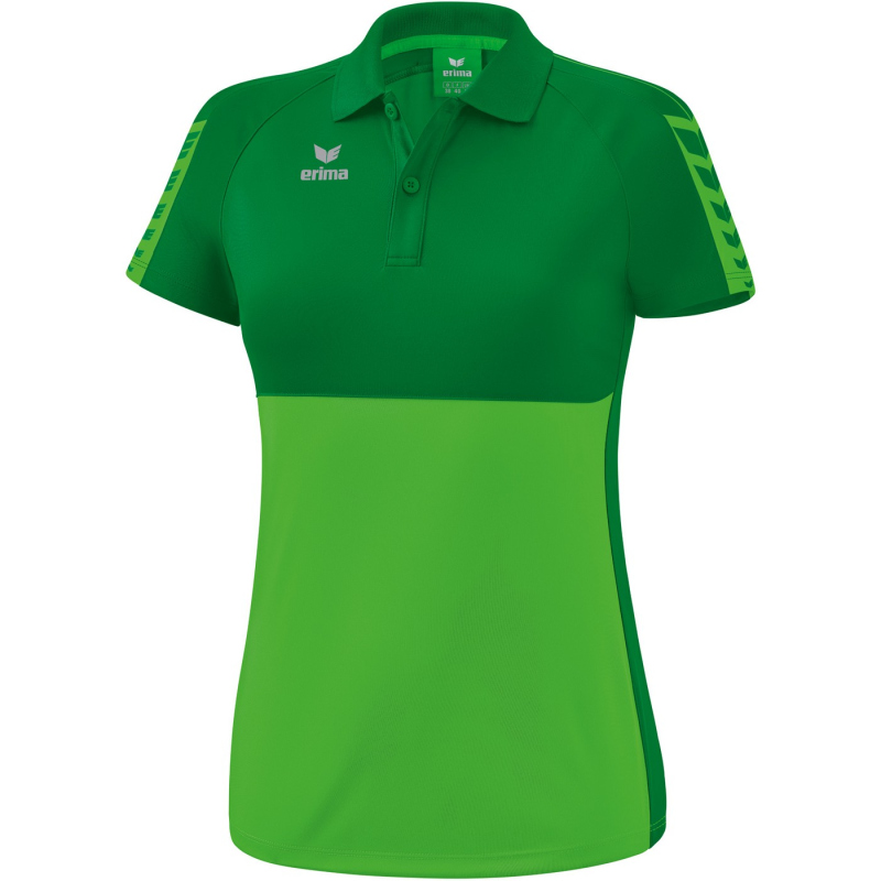 Bild von Erima Six Wings Poloshirt 1112201 green/smaragd 34