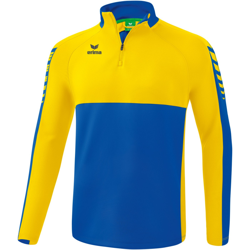 Bild von Erima Six Wings Trainingstop 1262201 new royal/gelb XXXL