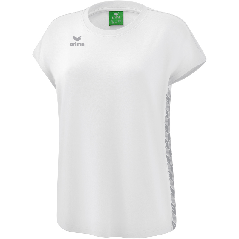 Bild von Erima Essential Team T-Shirt 2082216 wei?/monument grey - Gr. 40