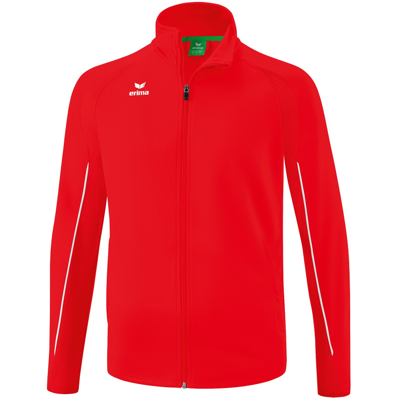 Bild von Erima Unisex Kinder Liga Star Polyester Trainingsjacke (1032319), rot/weiß, 128