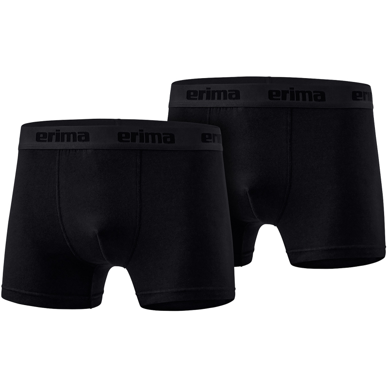 Bild von Erima 2-Pack Boxershorts Erwachsene schwarz Gr??e: XXL