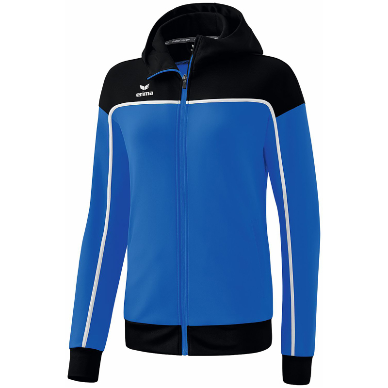 Bild von erima Change Trainingsjacke mit Kapuze Damen new royal/schwarz/weiß 38