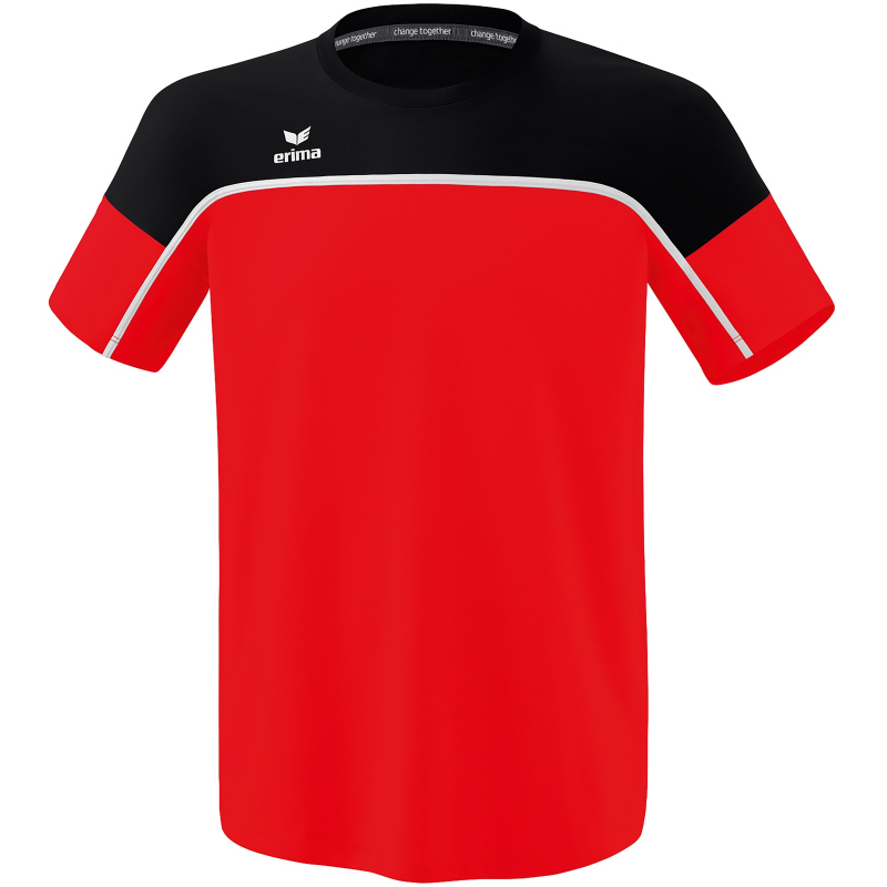 Bild von Erima Herren „CHANGE by erima" funktionelles T-Shirt, rot/schwarz/weiß, XXL