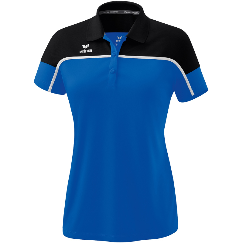 Bild von Erima CHANGE by erima Poloshirt Damen new royal/schwarz/wei? Gr??e: 34