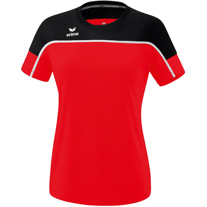 Bild von Erima CHANGE by erima T-Shirt Damen rot/schwarz/wei? Gr??e: 40