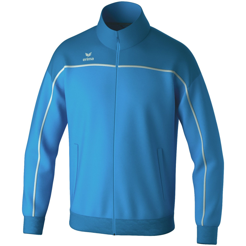 Bild von Erima Unisex „CHANGE by erima" Trainingsjacke, curacao/mykonos/weiß, XXL