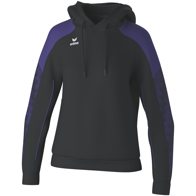 Bild von Erima Evo Star Kapuzensweat 1072429 - schwarz/ultra violet - 36