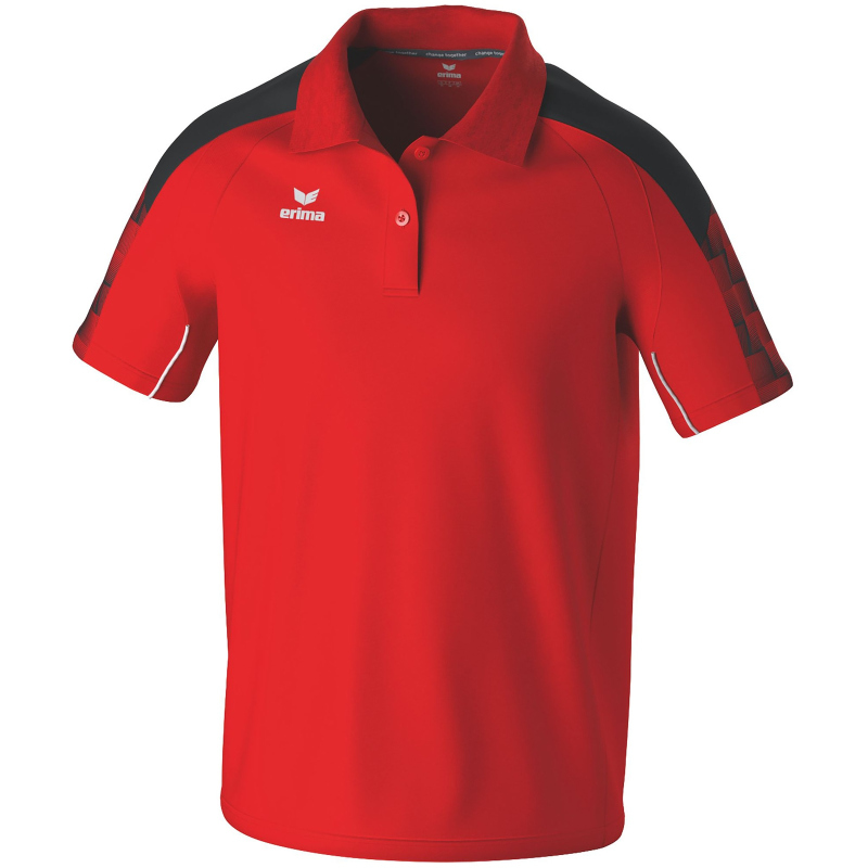 Bild von Erima Evo Star Poloshirt 1112401 - rot/schwarz - S