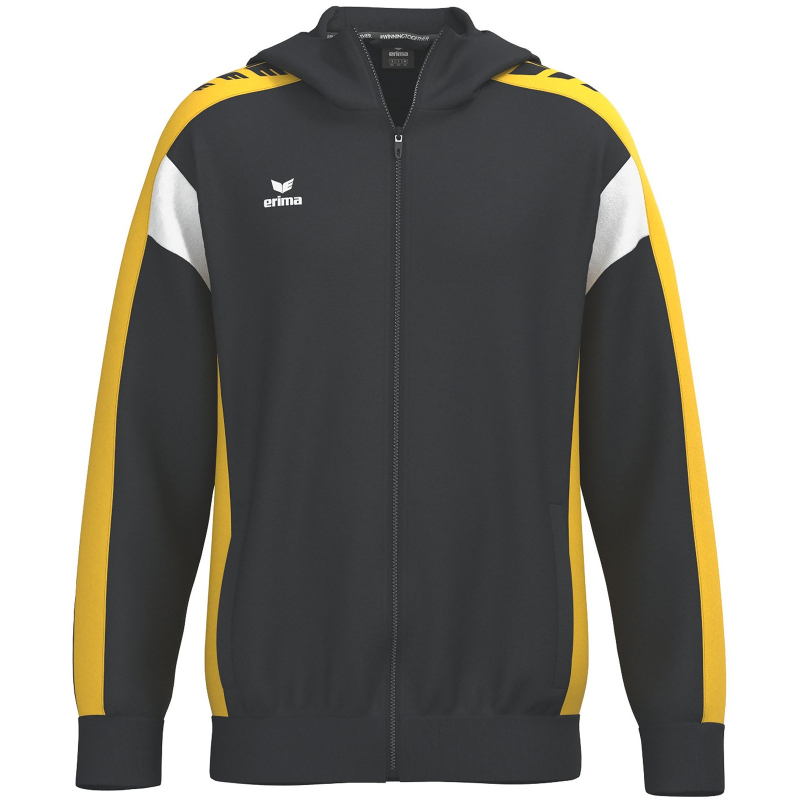 Bild von erima Celebrate 125 Trainingsjacke mit Kapuze Herren schwarz/gelb M