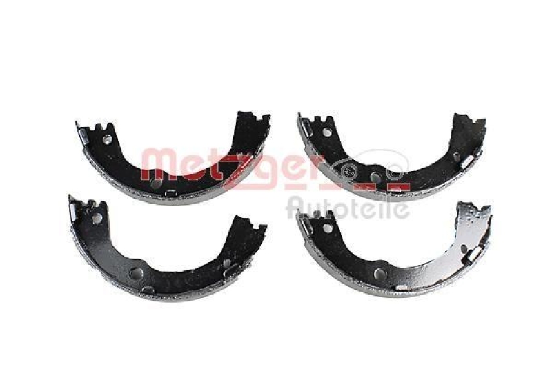 Bild von METZGER MG 156 Handbremsbeläge Handbremsbacken, Bremsbackensatz, Feststellbremse Hinterachse links, Hinterachse rechts HYUNDAI: SANTA FE 2