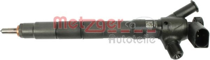Bild von METZGER 0871023 Einspritzdüse Injektor, Einspritzventile, Düse Common Rail Ersatzteil muss mit OBD-Eigendiagnose-Gerät codiert werden mit Dichtring