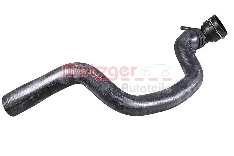 Bild von METZGER 2420750 Kühlerschlauch Wasserschlauch, Kühlwasserschläuche, Kühlmittelschlauch EPDM (Ethylen-Propylen-Dien-Kautschuk) VOLKSWAGEN: Caddy 3