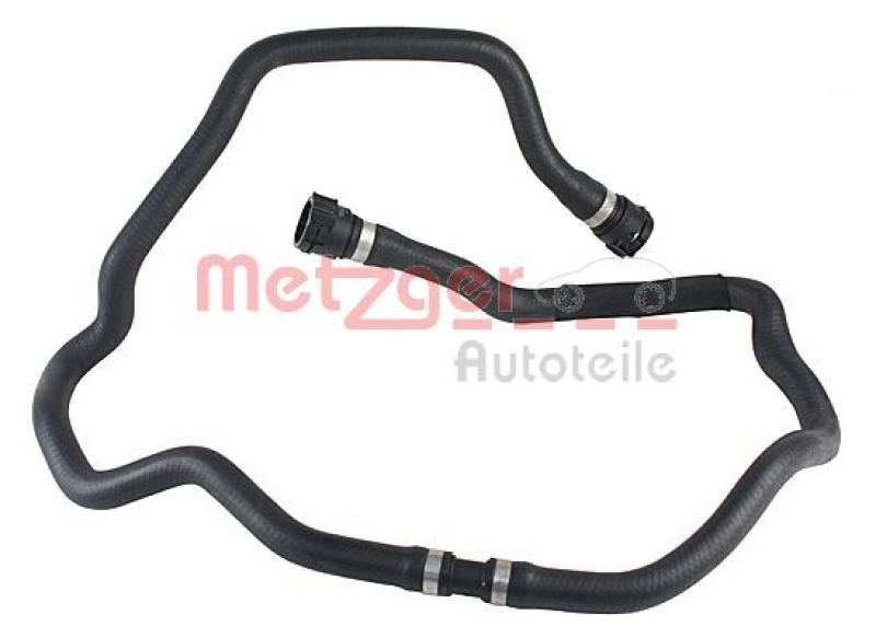 Bild von METZGER 2420605 Kühlerschlauch Wasserschlauch, Kühlwasserschläuche, Kühlmittelschlauch EPDM (Ethylen-Propylen-Dien-Kautschuk) BMW: 5 Saloon, 5 Touring