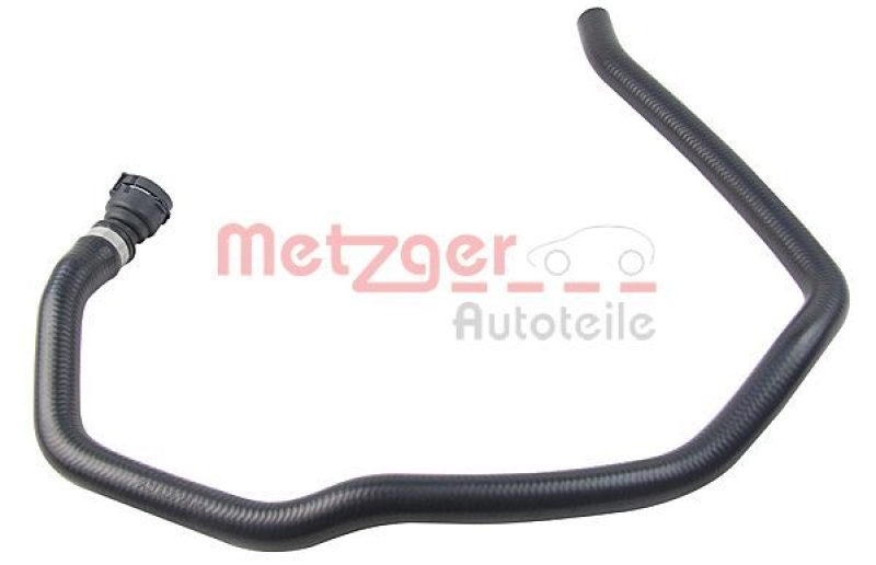 Bild von METZGER 2420558 Kühlerschlauch Wasserschlauch, Kühlwasserschläuche, Kühlmittelschlauch EPDM (Ethylen-Propylen-Dien-Kautschuk) BMW: 3 Touring, 4 Coupe