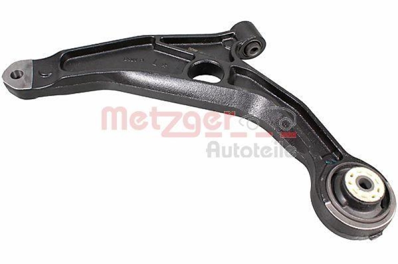 Bild von METZGER 58108901 Querlenker Lenker, Radaufhängung, Dreieckslenker, Achslenker mit Gummilager Vorderachse links Querlenker FIAT: Freemont