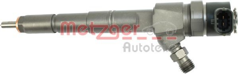 Bild von METZGER 0870195 Einspritzdüse Injektor, Einspritzventile, Düse Common Rail Ersatzteil muss mit OBD-Eigendiagnose-Gerät codiert werden mit Dichtring
