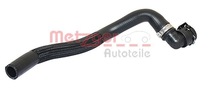 Bild von METZGER 2420180 Kühlerschlauch Wasserschlauch, Kühlwasserschläuche, Kühlmittelschlauch EPDM (Ethylen-Propylen-Dien-Kautschuk) OPEL: Corsa D Hatchback