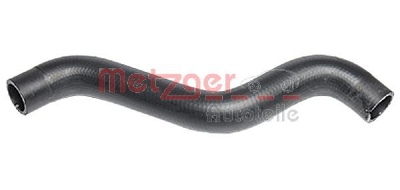 Bild von METZGER 2420235 Kühlerschlauch Wasserschlauch, Kühlwasserschläuche, Kühlmittelschlauch links oben, Motorkühler EPDM (Ethylen-Propylen-Dien-Kautschuk)